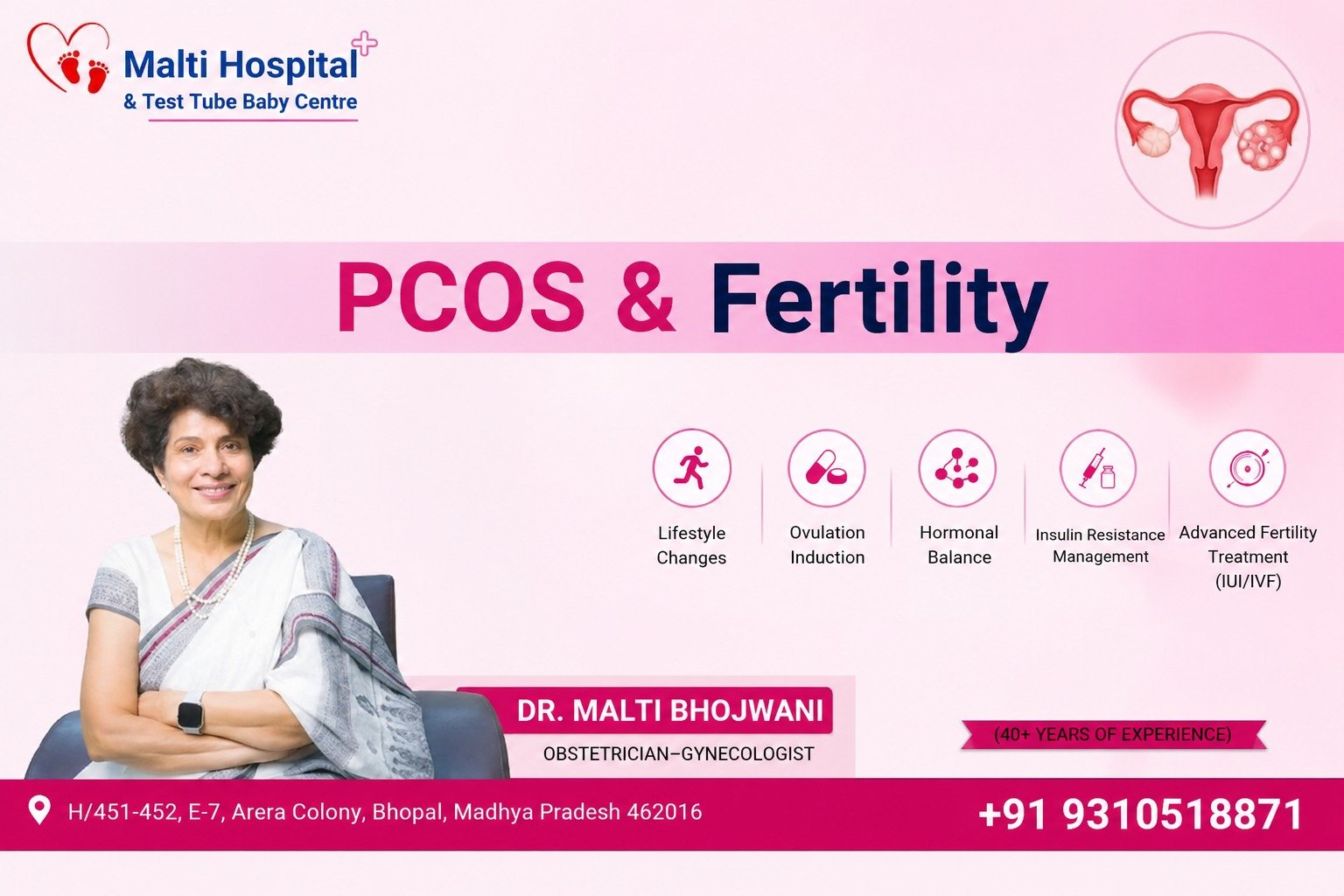 Best IVF Hospital in Bhopal – Dr. Malti Bhojwani